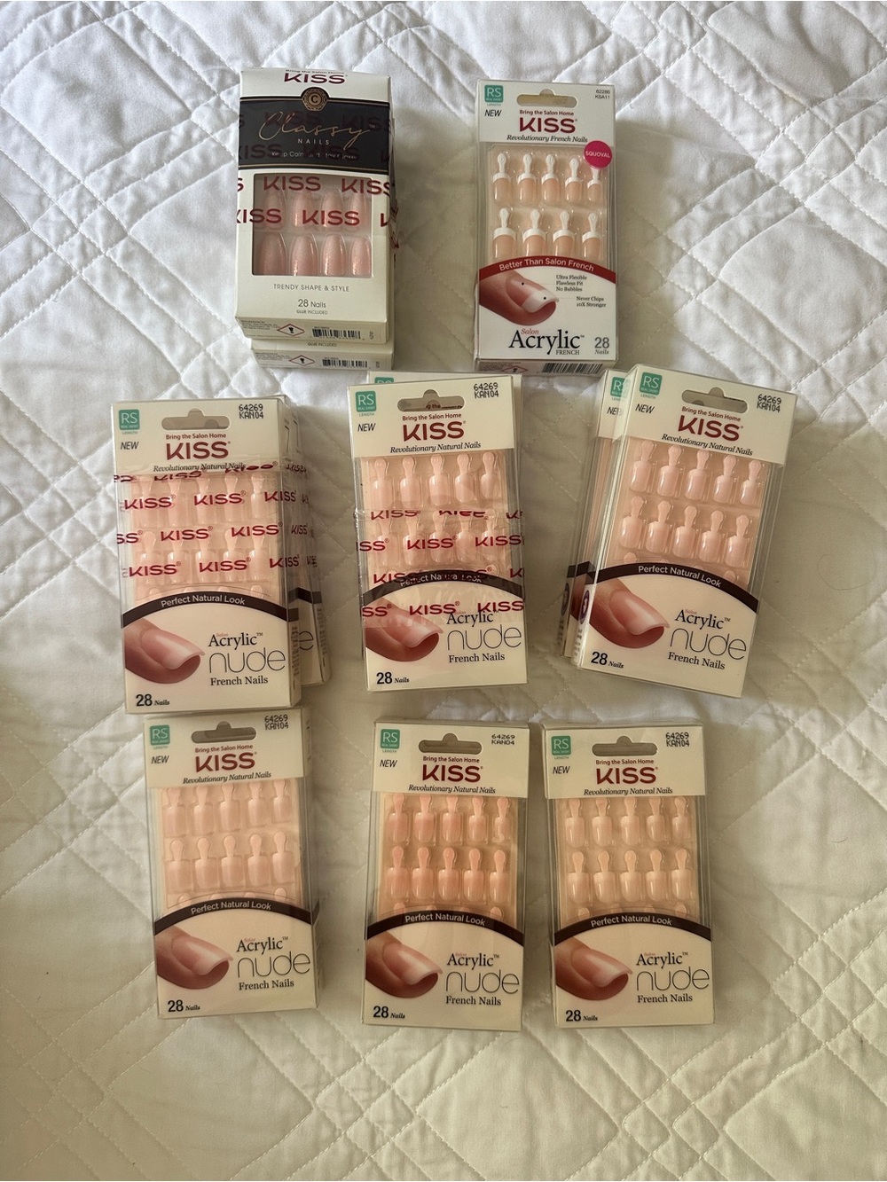 Kiss Natural Nude Pink Press-On Nails
